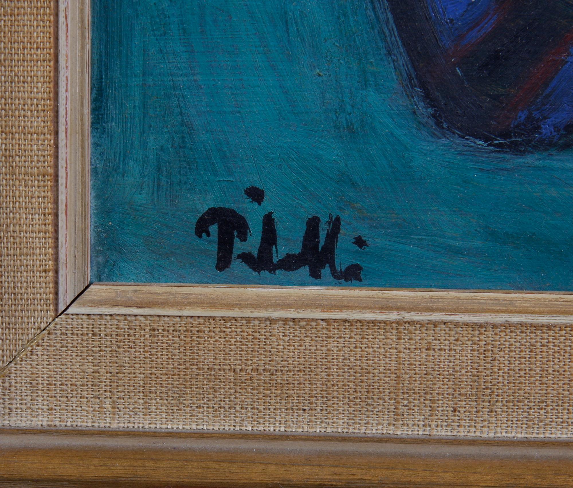 PILOTTI, LENNART, olja på pannå, sign.