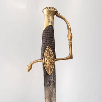 A French Husar officer sword around 1800-1810.