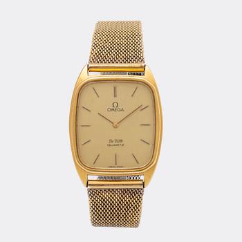OMEGA, De Ville, wristwatch, 28,5 x 30,5 (37,5) mm.