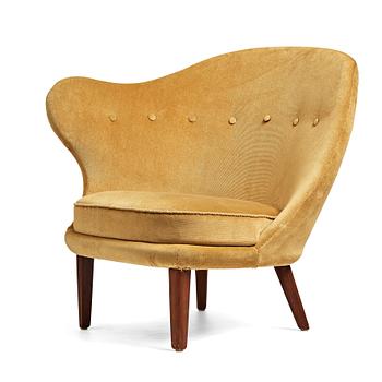 Arne Norell, a "Gary" (The Thumb) easy chair for Gösta Westerberg, Sweden 1950's.