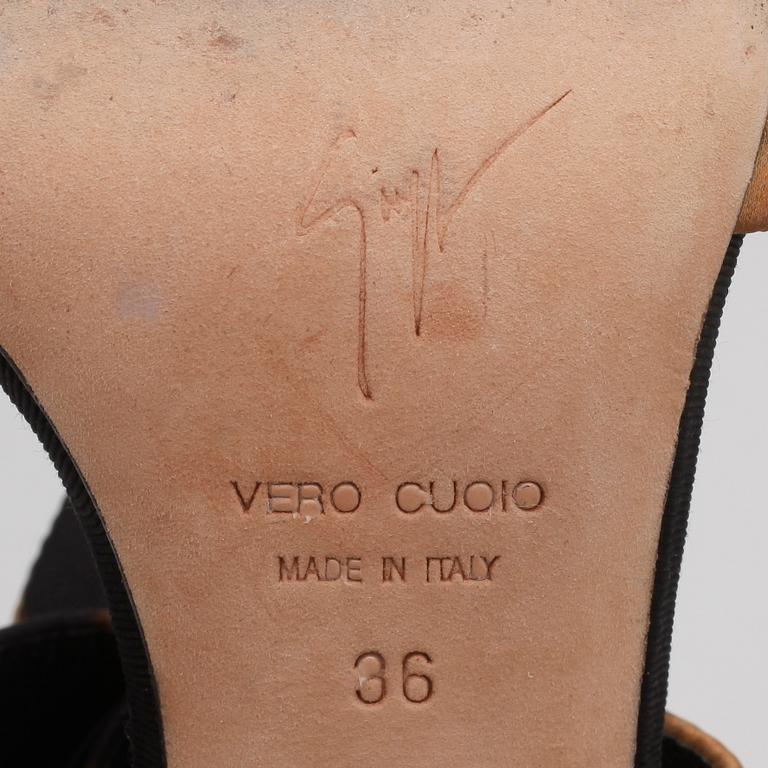 SANDALETTER, Guiseppe Zanotti, strl. 36.