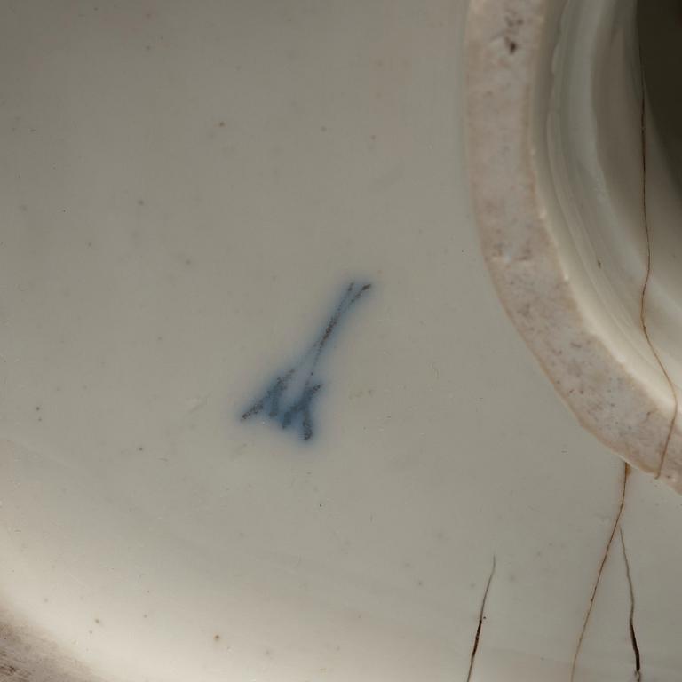 FIGURIN, porslin. Meissen.