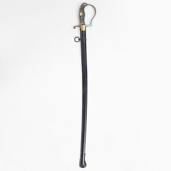 A German sabre and a hunting sword.