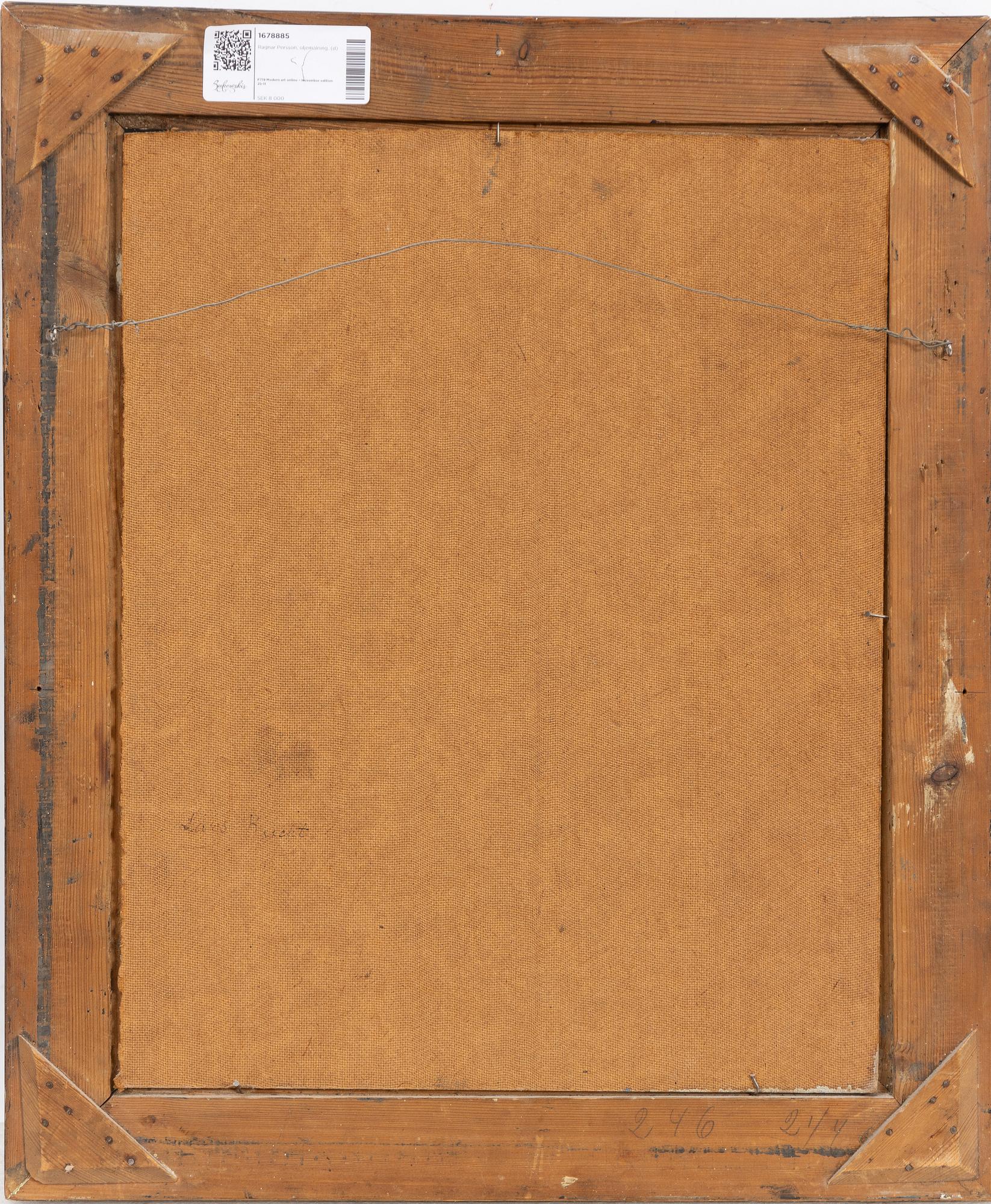 Ragnar Persson, Stilleben.