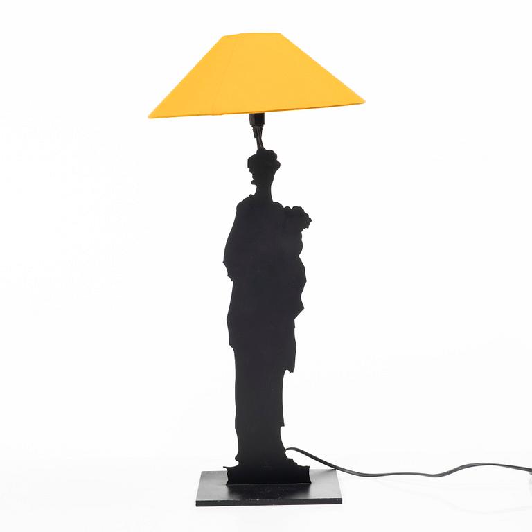 A table lamp, Lieux, France.