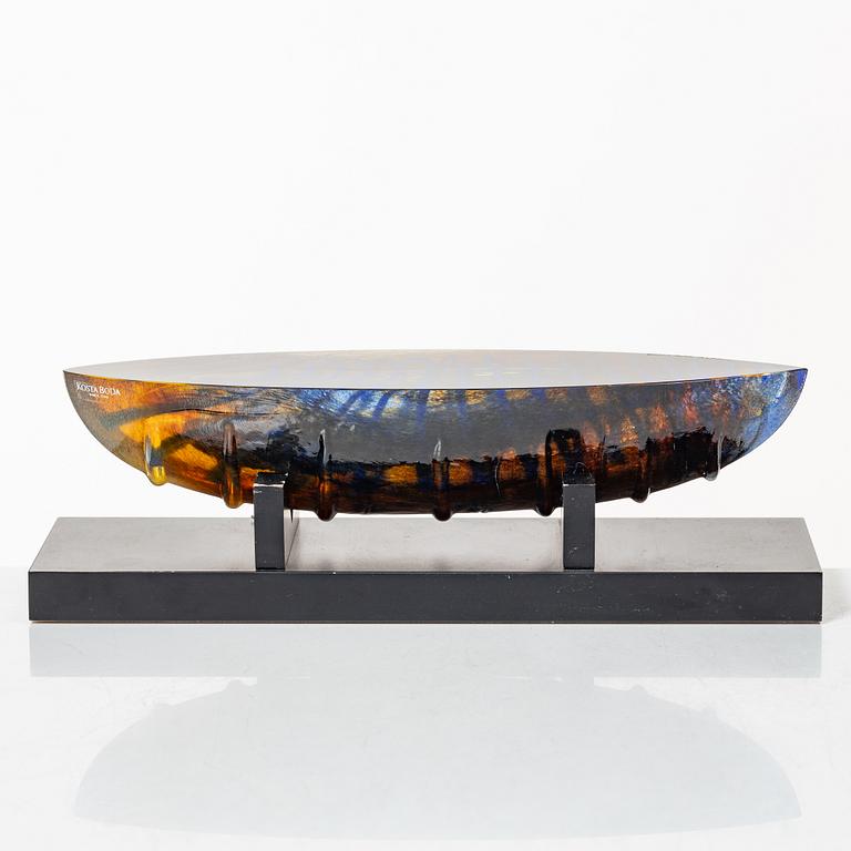 Bertil Vallien, boat, Kosta Boda Studio, 1993.