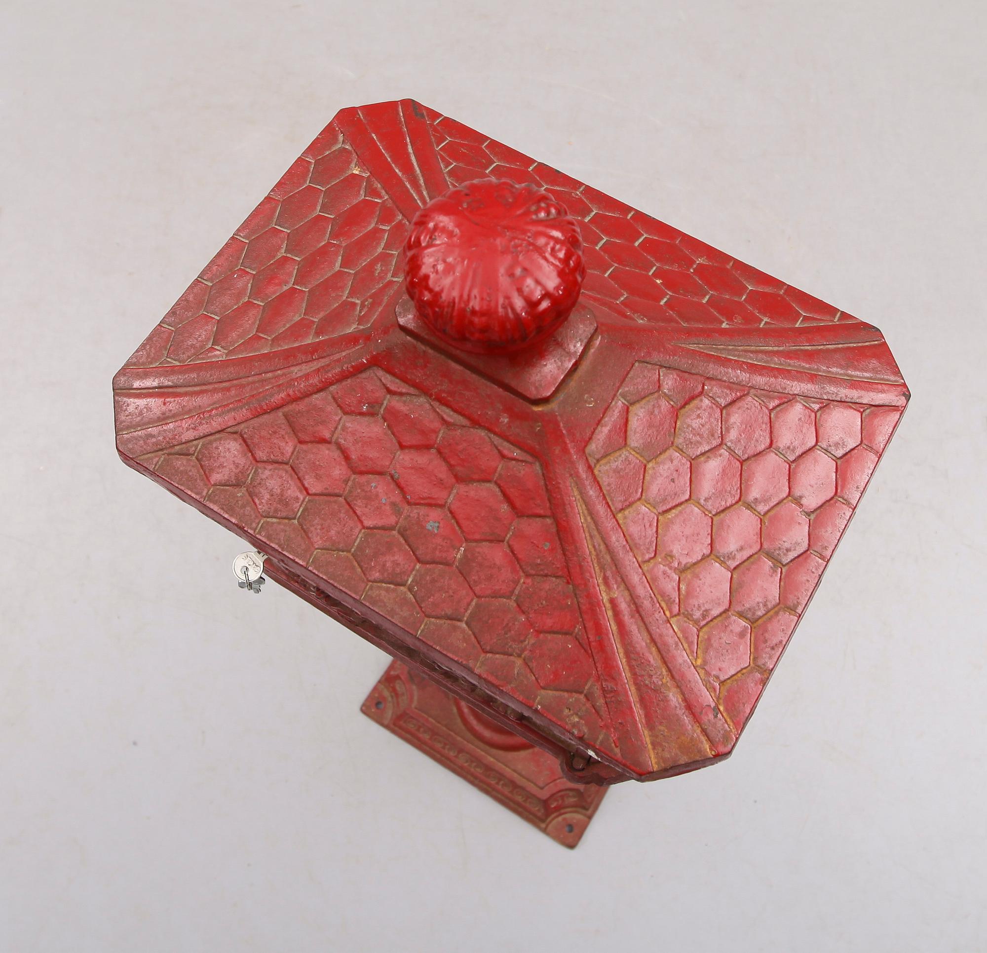 BREVLÅDA, 1900-talets andra hälft.