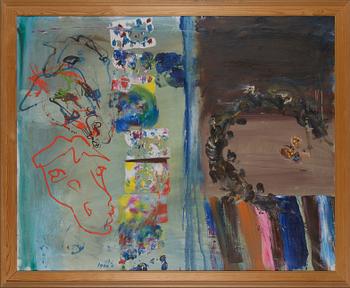 Igge Karlsson, oil on canvas, signed and dated 1972.