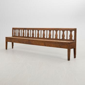 Long bench, Skåne, 19th century.