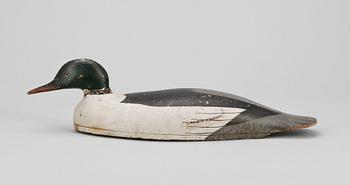 VETTE, skuret och bemålat trä, signerad, 1900-tal.