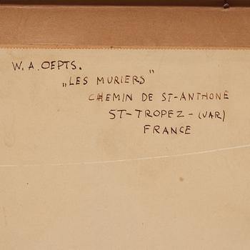Willem Oepts, "Les Muriers" (Chemin de St-Anthone St Tropez - Var, France)/"Collioure Paysage Pyrinees-Orientales Frontiere Espagnole".