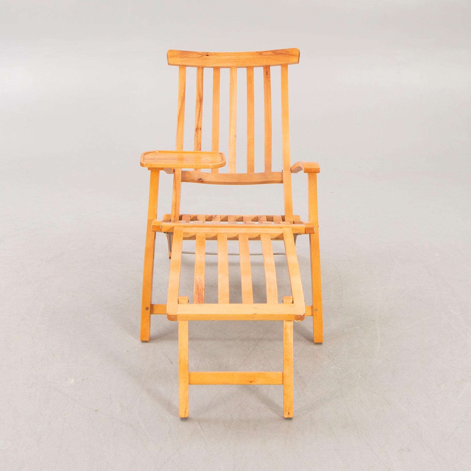 Deck chair, Brogrens, second half of the 20th century.