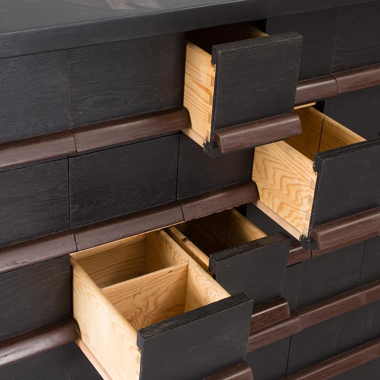 A first half of the 20th century filing cabinet.