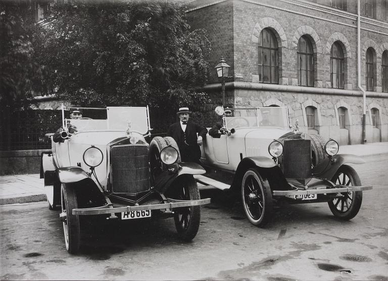 KYLARLOCK, till Cabriolet Steyer från Österrike, vilka användes som Taxi i Stockholm, 1924 års modell.