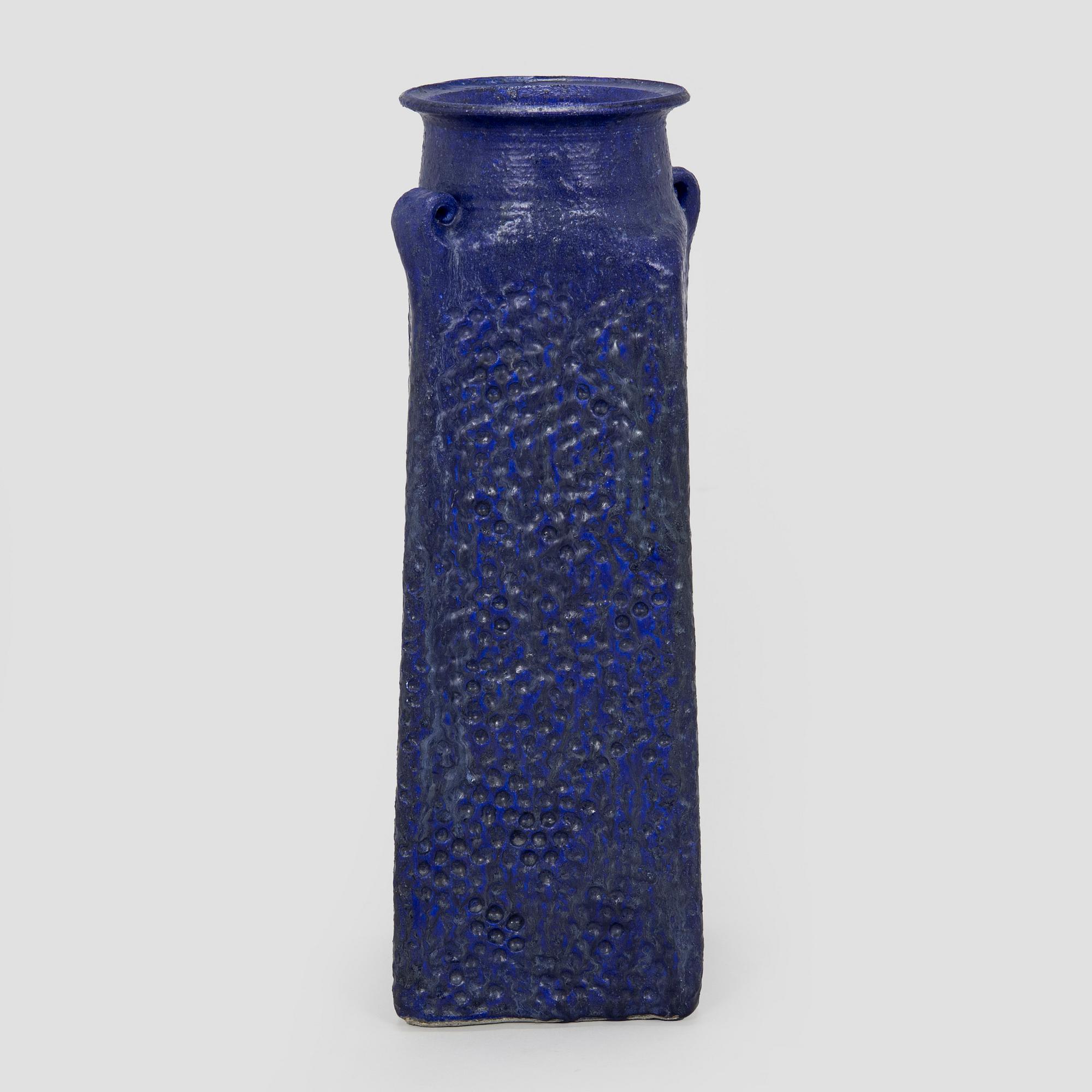 Francesca Mascitti-Lindh, A stoneware floor vase, signed FML ARABIA.