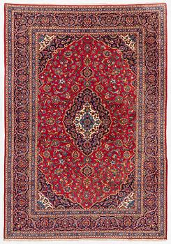 Carpet, Keshan, approx. 360 x 250 cm.