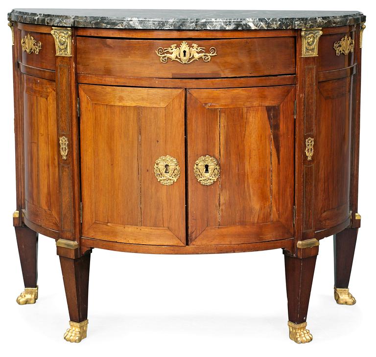 An Empire commode.