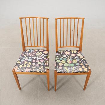 Josef Frank, chairs 2 pcs model number 970 for the company Svenskt Tenn.