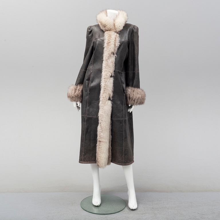 A reversible fur coat by Birger Christensen.