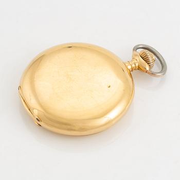 Pocket watch, hunter, 53 mm.