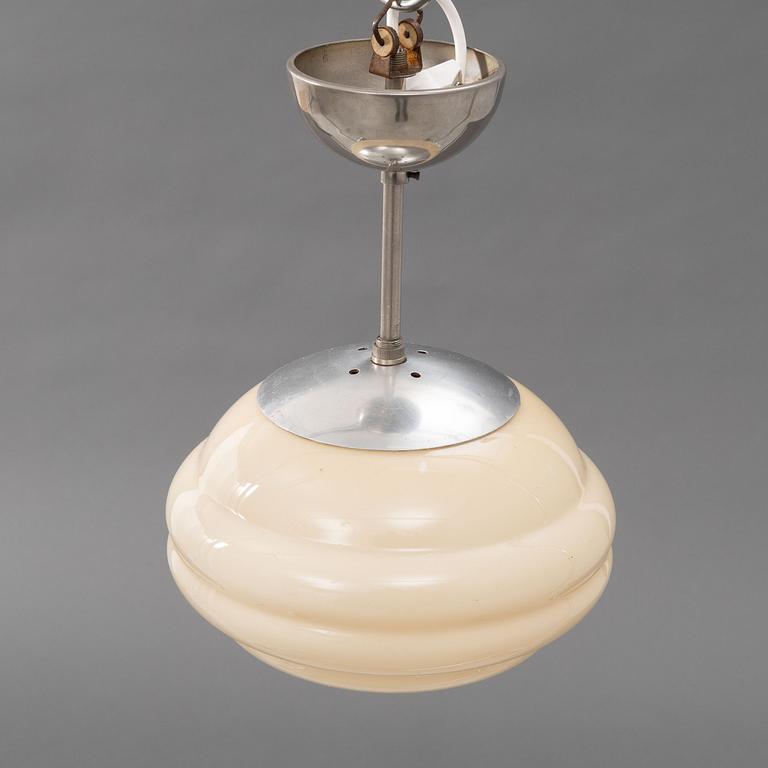 A ceiling lamp, 1930's.