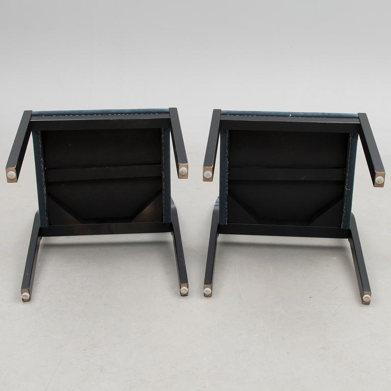 A Set of Four 611 Chairs by Artek, 2004.