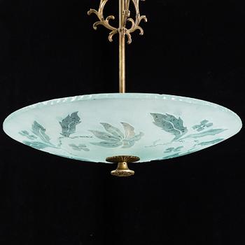 A 1940's ceiling lamp.