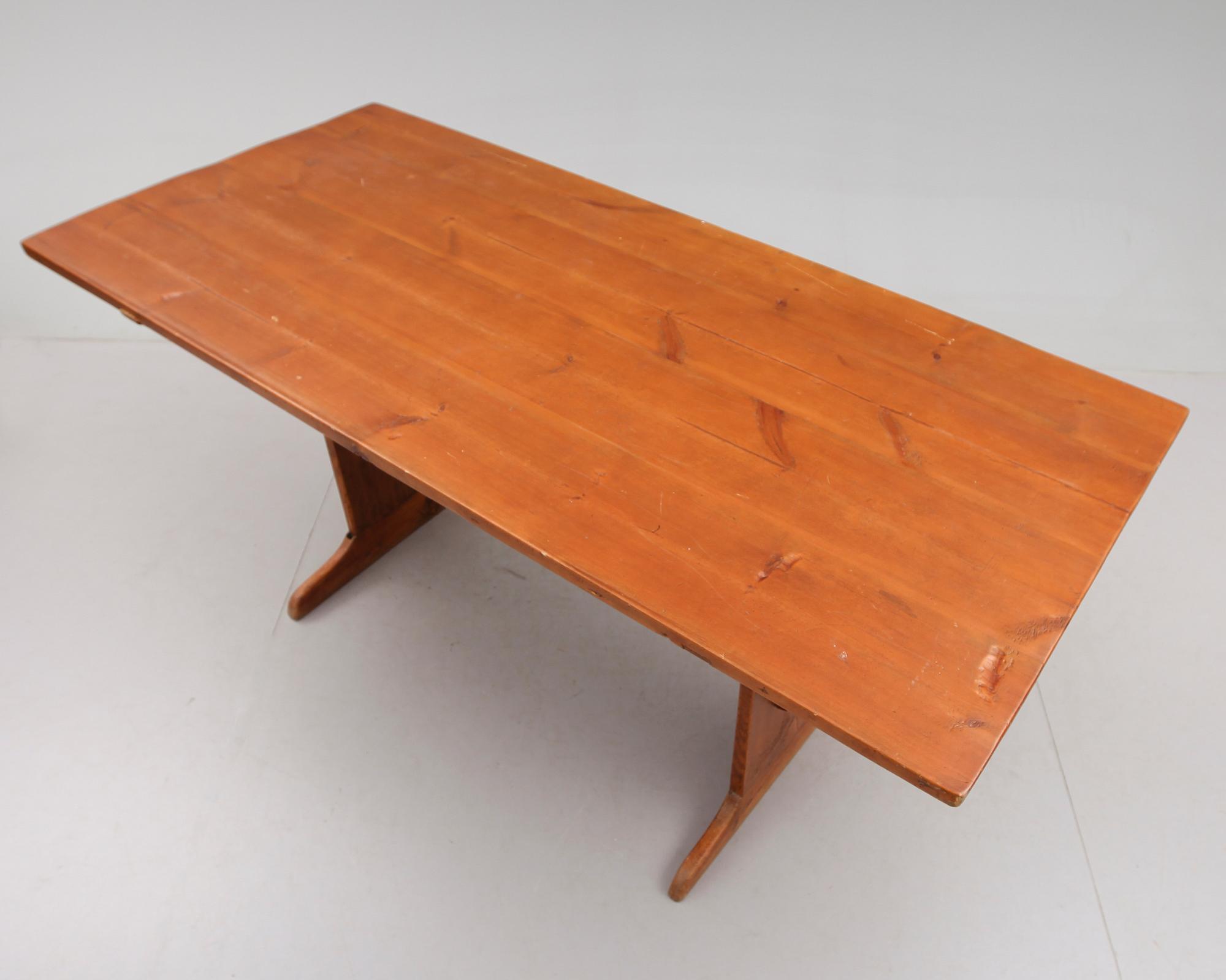 BOCKBORD, allmoge, 1800-talets första hälft.