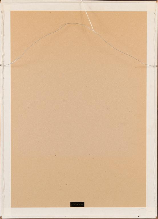 TAPANI MIKKONEN, lithograph, signed and dated -89, numbered tpl'a 35/75.