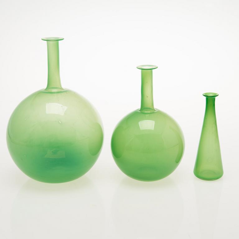 NANNY STILL Kolme "Tzarina" karahvia, Riihimäen Lasi Oy, 1960-luku.