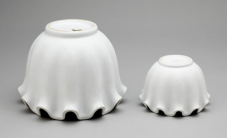 YTTERFODER, 2 st, stengods, "Våga", Wilhelm Kåge, Gustavsberg.