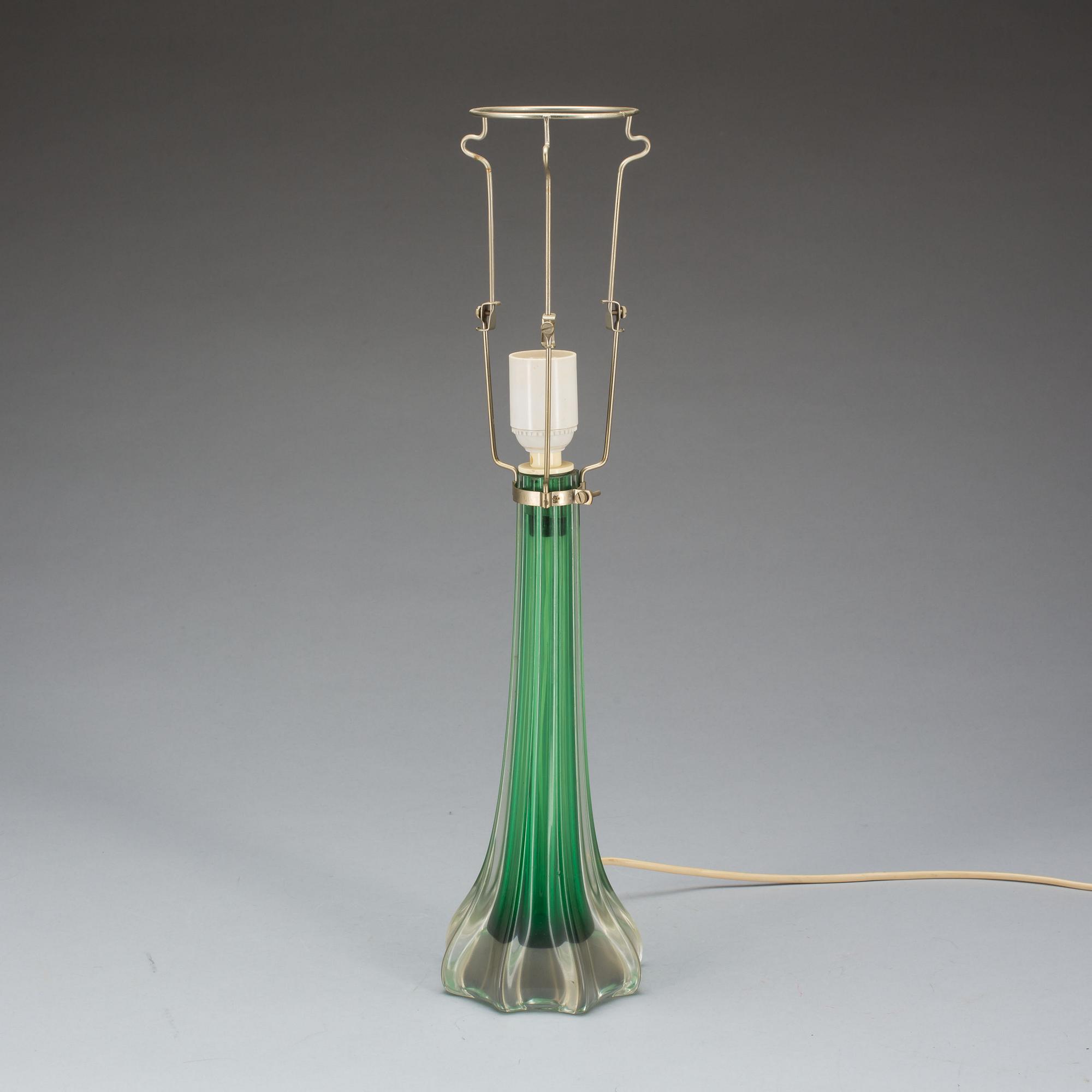 BORDSLAMPA, Flygfors. 1900-talets andra hälft.