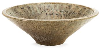 An Yngve Blixt stoneware bowl, Höganäs 1951.