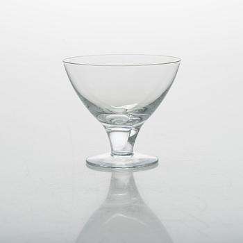 Gunnel Nyman, A set of 13 'GN 46' drinking glasses for Nuutajärvi.Notsjö. In production 1949-1969.