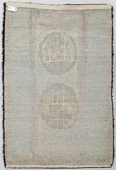 Leena-Kaisa Halme, rya, modell för Neovius. Ca 169 x 111 cm.