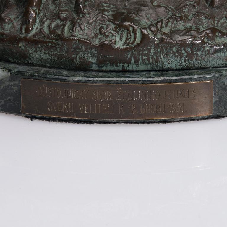 FRANLISCK ROUS, väitetty, veistos, pronssia.