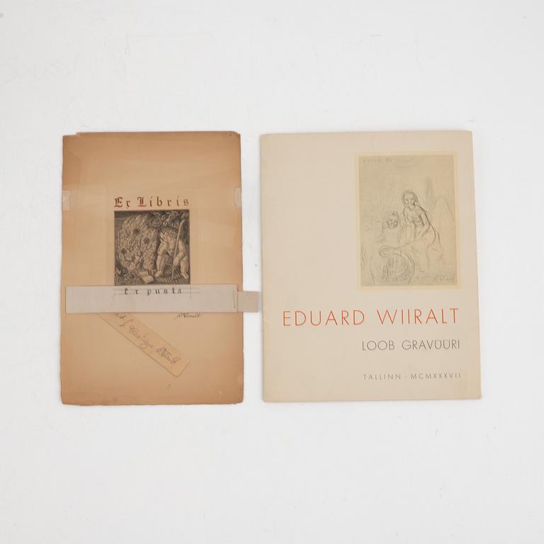 Eduard Wiiralt, five drawings and one etching.