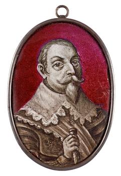 487. "Konung Gustaf II Adolf" (1594-1632).