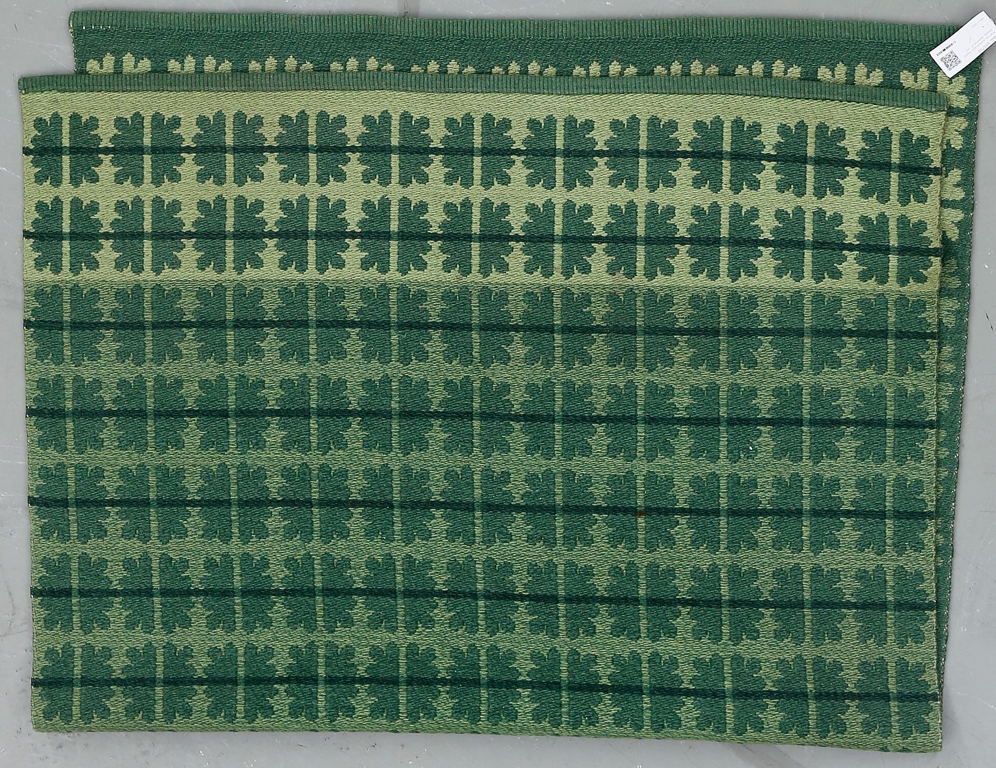 MATTA, dubbelvävd. Ingrid Dessau, signerad ID. Ca 191x126 cm.