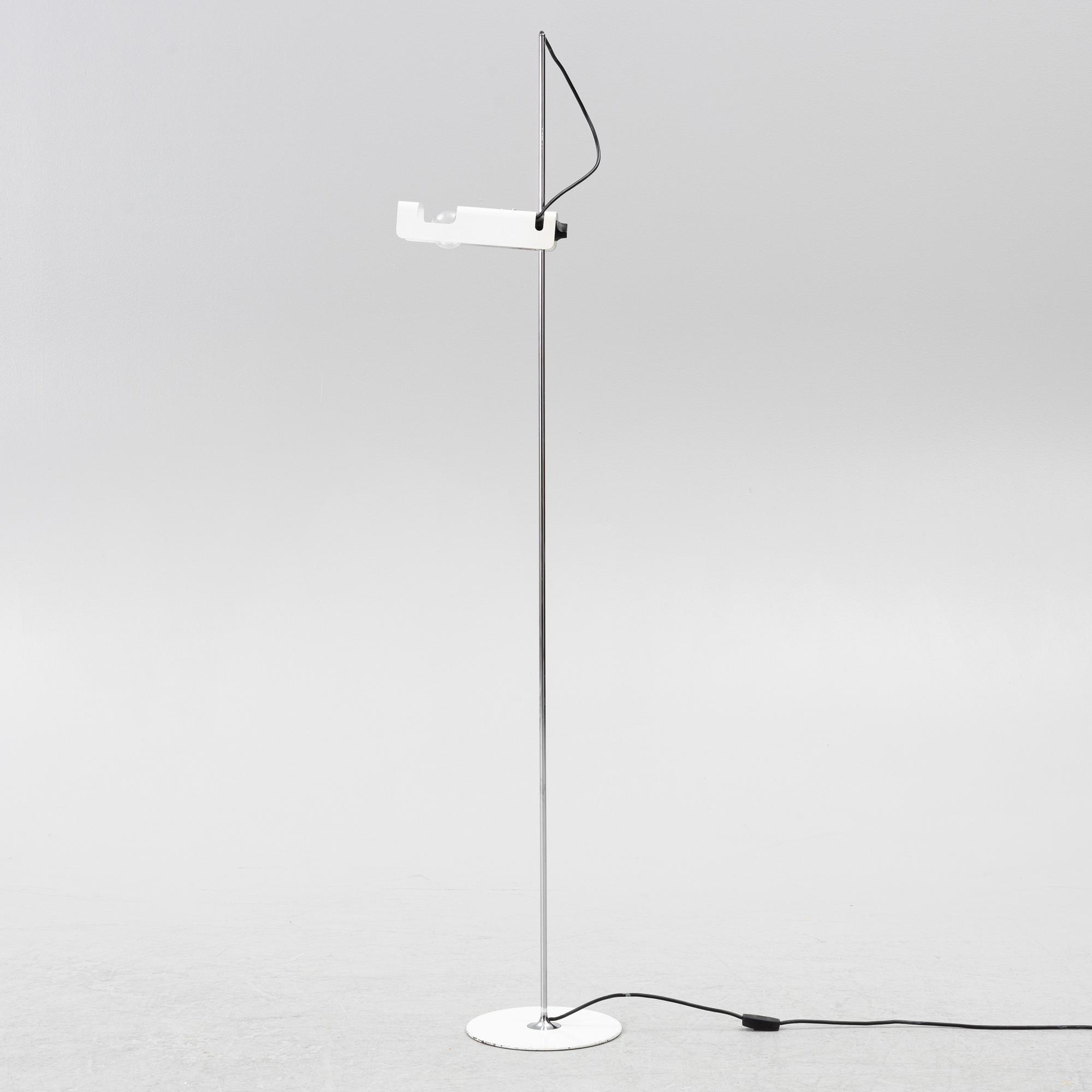 Joe Colombo, golvlampa, "Spider", Oluce, formgiven 1965.