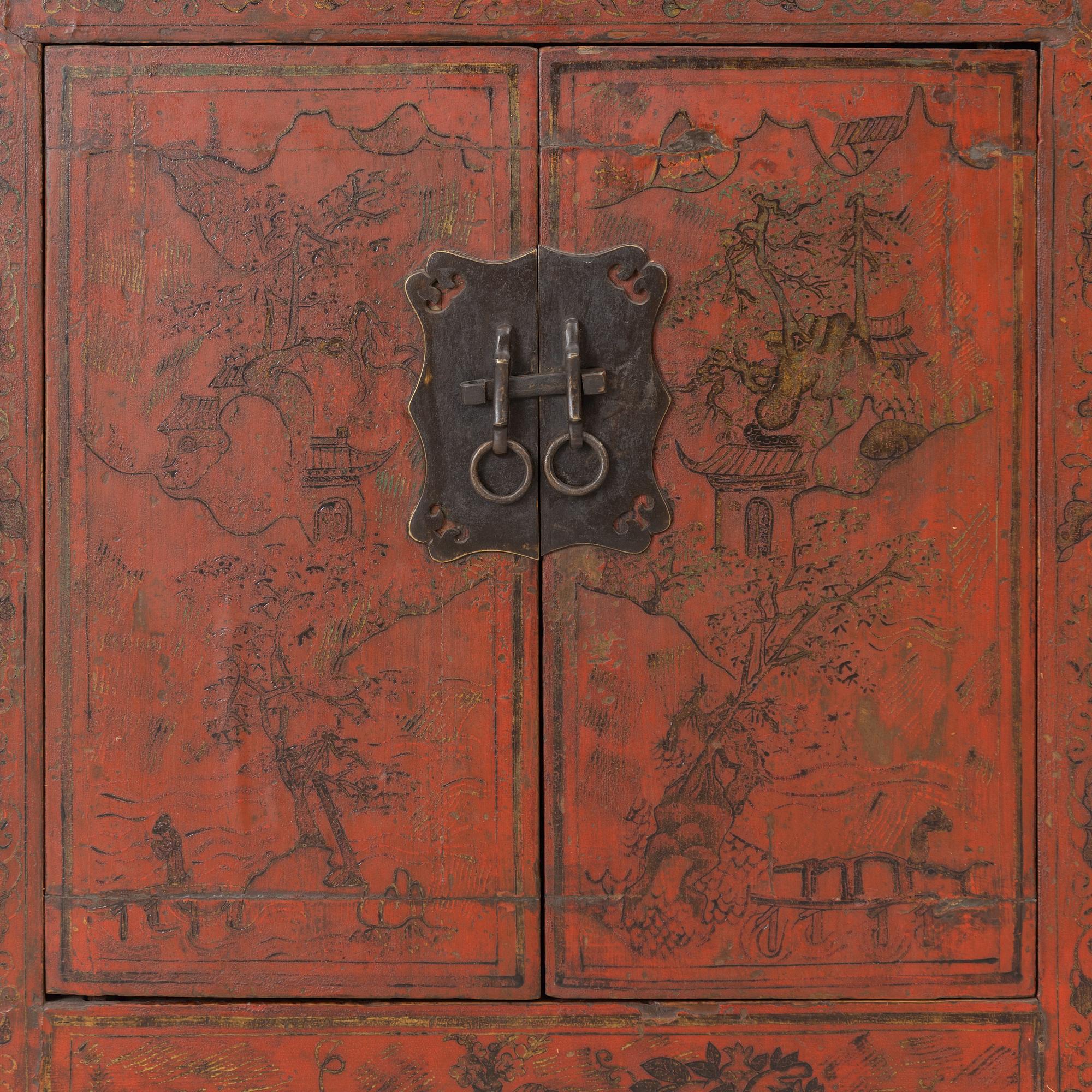 Cabinet, China, 18th/19th century.