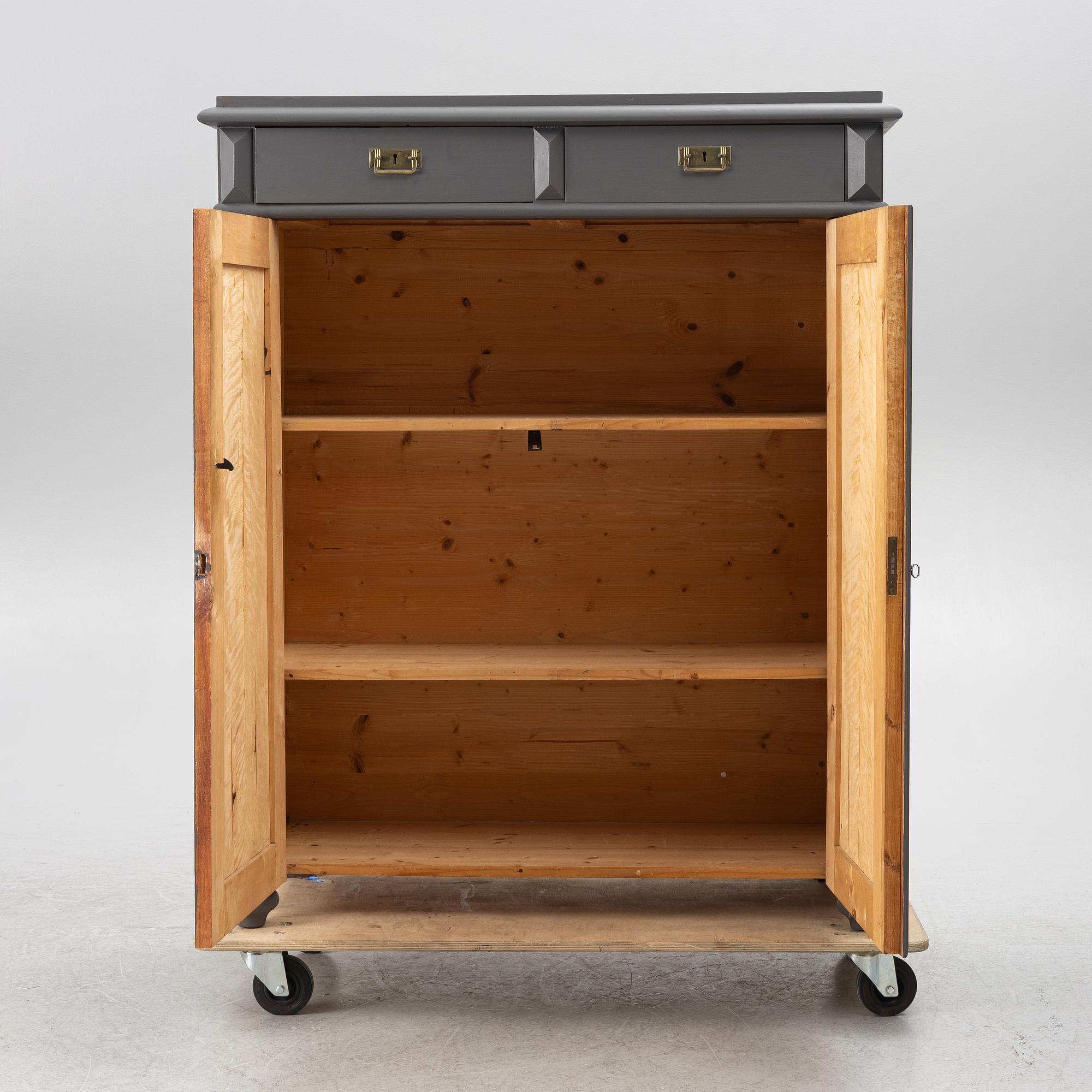 A sideboard, circa 1900.