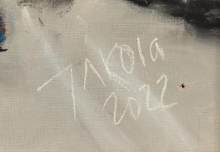 Timo Jakola,  pastel, signed and dated 2022.