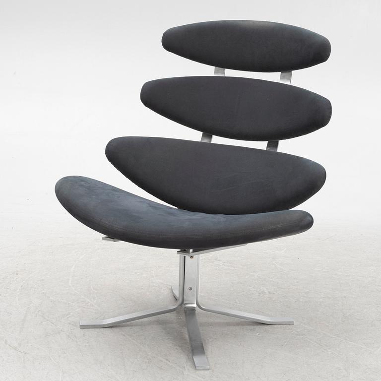 Poul Volther, a 'Corona EJ 5' easy chair, Erik Jørgensen, Denmark.