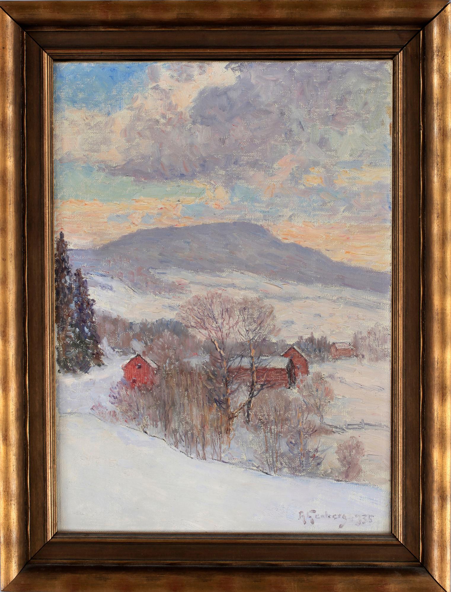 ANTON GENBERG, olja på duk, sign och dat 1935.