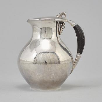 JOHAN ROHDE, A sterling silver pitcher, Georg Jensen, design no 385.