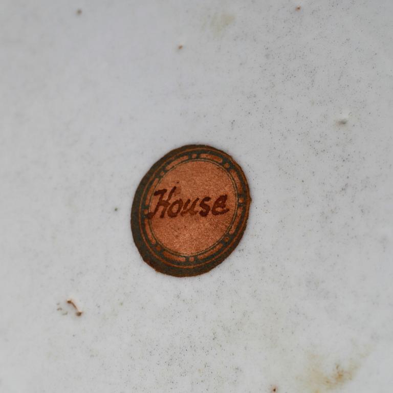 GOLVVAS, porslin, Kina, Kanton, 1800-tal.