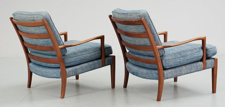 FÅTÖLJER, ett par, Norell 1900-talets andra hälft.