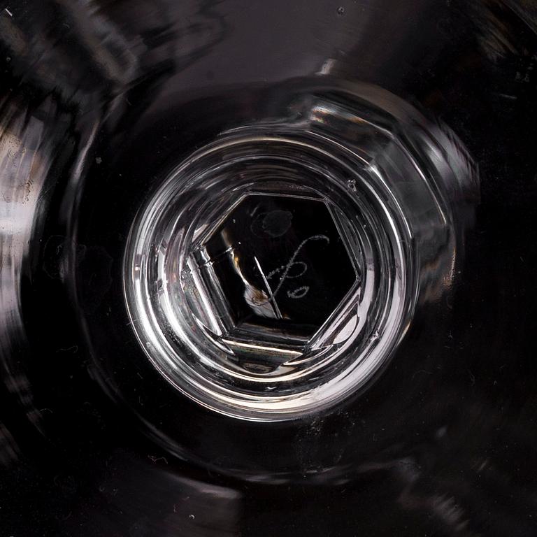 A 58 piece 'Karolina' glass service, Orrefors, second half of the 20th Century.