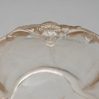A rock chrystal brush washer, Qing dynasty, 19th Century.
